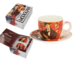 Taza de café expreso con platillo - A. Modigliani, Mario Varvogli (CARMANI)