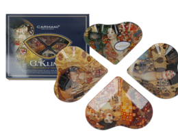 Decorative plate - G. Klimt, 4 parts