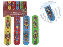 Set of 4 magnetic bookmarks - Christmas (CARMANI)