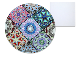 Glass cutting board - Mosaic design (CARMANI)