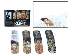 Set de 4 marcapáginas magnéticos - G. Klimt (CARMANI)