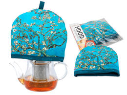 Teapot cover, small - V. van Gogh, Blossoming Almond Tree (CARMANI)