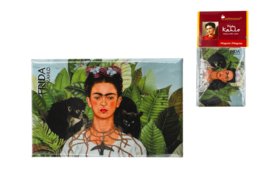 Magnet - F. Kahlo, Self-Portrait with Thorn Necklace and Hummingbird (CARMANI)