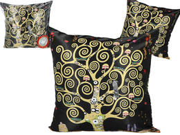 Pillow with filling/zip - G. Klimt, The Tree of Life (CARMANI)