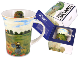 Mug - C. Monet, Field of Poppies (Carmani)