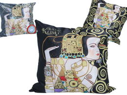 Pillow with filling/zip - G. Klimt, Expectation, The Tree of Life (CARMANI)