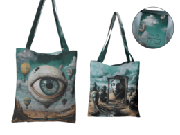 Torba na ramię - inspirowana malarstwem S. Dali (CARMANI)