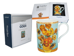 Taza - V. Van Gogh, girasoles (Carmani)