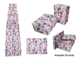 Kpl. 10 pudełek prezentowych
