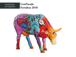 CowParade Fortaleza 2018, Vaquinha do HipHop, autor: Vidal