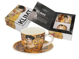 Taza de espresso con platillo - G. Klimt, Adela (CARMANI)