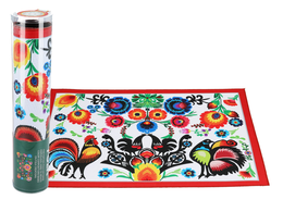 Placemat - Folk, Roosters (CARMANI)
