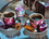 Set mit 2 Tassen und Untertassen - Blumengeschichte (CARMANI)