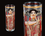 Wodkaglas - G. Klimt. Medizin (CARMANI) + Set mit 4 Korkuntersetzern
