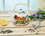 Bouilloire en céramique avec infuseur - Manoir au bord de l'étang (CARMANI)