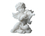 Figurine - Angel playing violin (Greek alabaster)