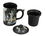 Mug with infuser and lid - Geisha