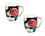 Set 2 Tassen - Blumengeschichte (Carmani)