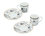 Set 2 tazzine da caffè espresso - L. Da Vinci, l'Uomo Vitruviano (CARMANI)