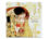 Podkładka ceramiczna, kwadratowa - G. Klimt, Pocałunek (jasne tło) (CARMANI)
