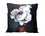 Almohada con relleno/cremallera - L. Lozano, Flores en la cabeza (CARMANI)