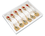 Set mit 6 Teelöffeln - Maki (CARMANI)