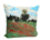 Almohada con relleno/cremallera - C. Monet, Campo de amapolas (CARMANI)