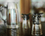 Set of 12 shot glasses and a pitcher (silver)
