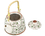 Keramik -Teekanne mit Infuser