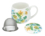 A mug with a strainer and a lid (Carmani)