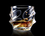 Zestaw 2 szklanek do whisky