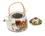 Bouilloire en céramique avec infuseur - Manoir au bord de l'étang (CARMANI)