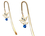 Bookmark Colomba - Prodotti con cristalli Carmani Crystals