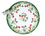 Round table pad - Wild strawberry (CARMANI)