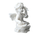 Figurine - Angel playing tambourine (Greek alabaster)