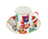 Set of cup and saucer - Wassily Kandinsky, Muses (CARMANI)
