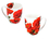 Set 2 tazas - Story Floral (Carmani)